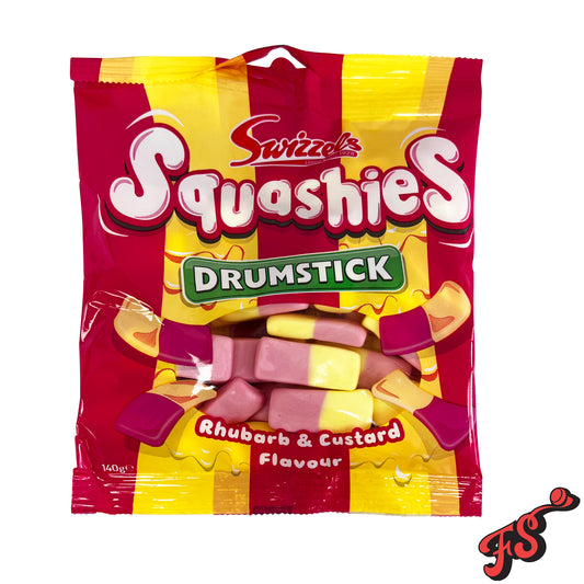 Swizzels Squashies Rhubarb & Custard 140g (UK)
