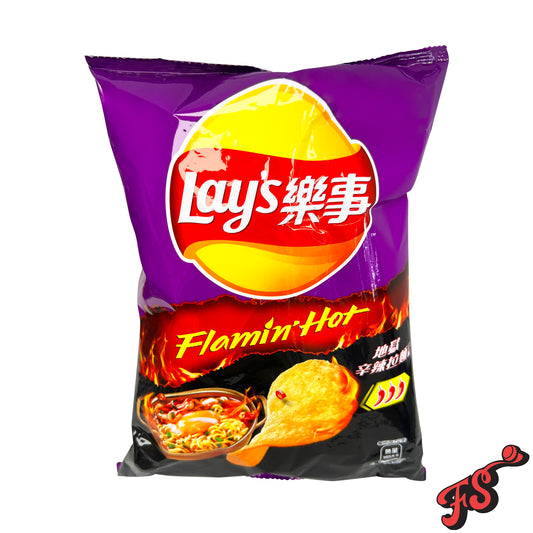 Lays Flamin Hot Ramen Flavor 59.5g (Taiwan)
