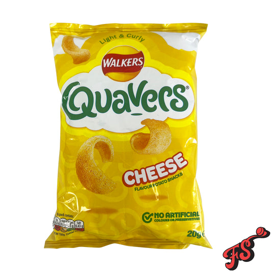 Walkers Quavers Cheese Flavor 20g (Ireland)