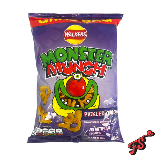 Walkers Monster Munch - Pickled Onion 40g (Ireland)