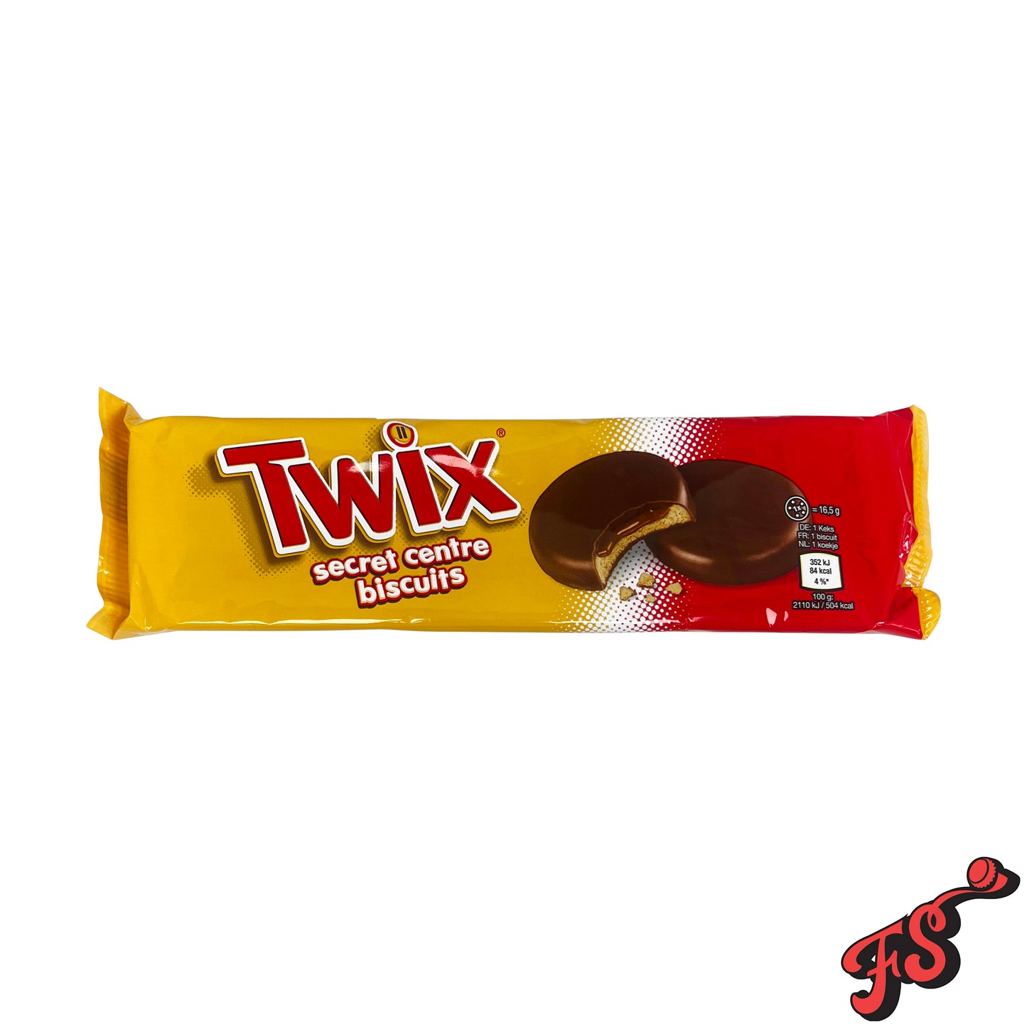 Twix Secret Centre Biscuits 132g (UK)
