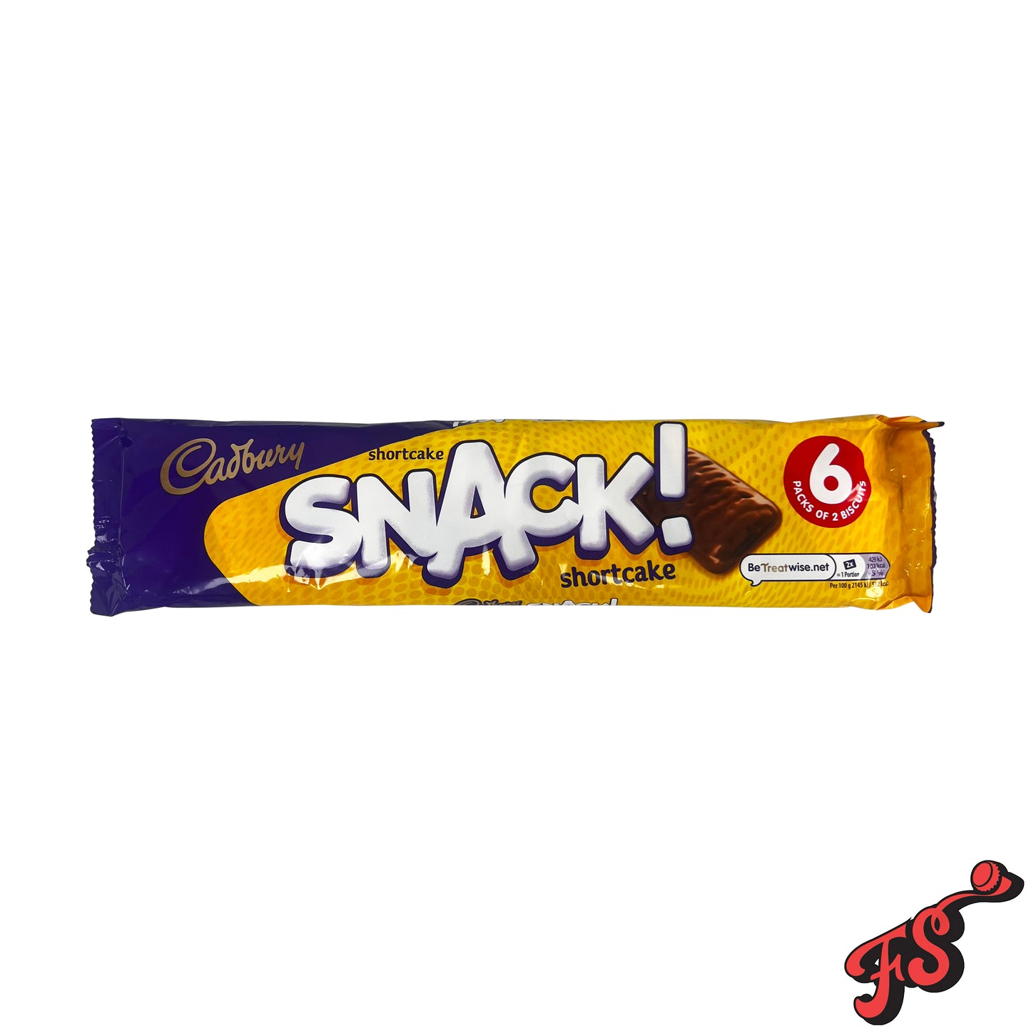 Cadbury SNACK! Shortcakes 6-Pack 120g (UK)