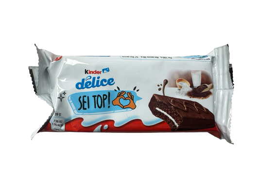 Kinder Delice Sei Top - Net Wt. 1.38 oz