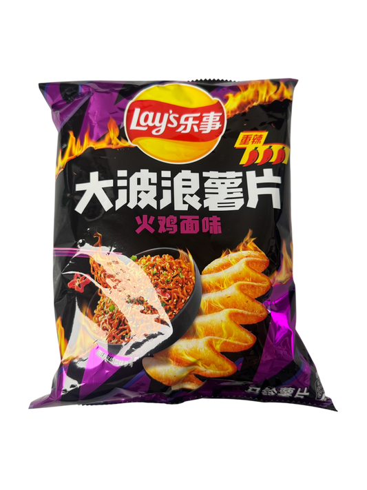 Lays Big Wave Spicy Turkey Noodle Buldak Flavor