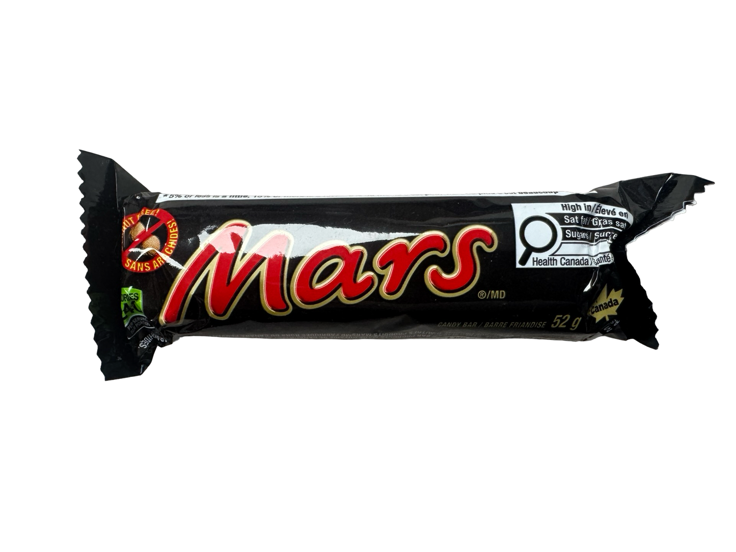 Mars Chocolate Bar Nut Free