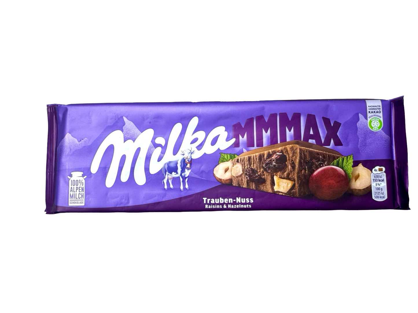 Milka MMMAX Raisin and Hazelnuts