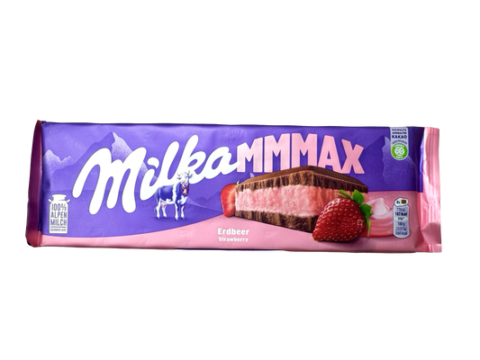 Milka MMMAX Strawberry - Net Wt. 10.58 oz