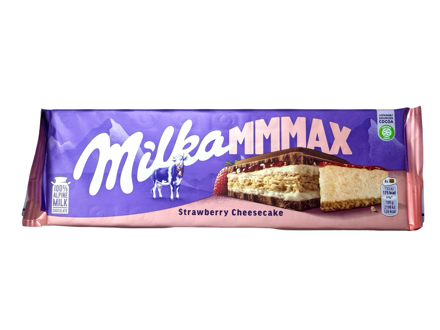 Milka MMMAX Strawberry Cheesecake