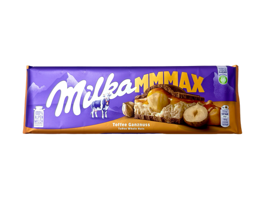 Milka MMMAX Toffee Whole Nuts - Net Wt. 10.58 oz