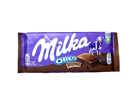 Milka Oreo Brownie - Net Wt. 3.53 oz
