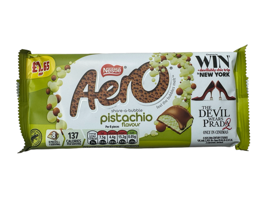 Nestle Aero Share-a-Bubble Pistachio - Net Wt. 3.17 oz