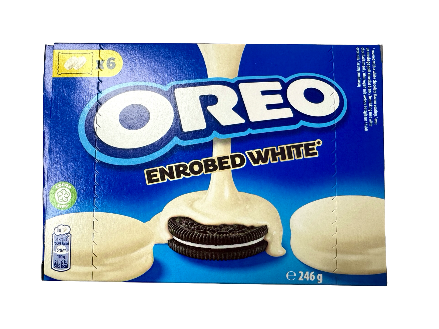 Oreo Enrobed in White