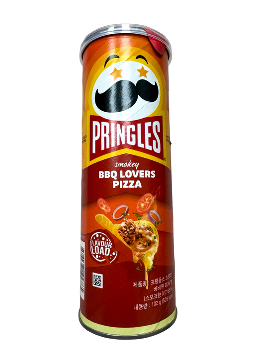 Pringles BBQ Lovers Pizza Flavor