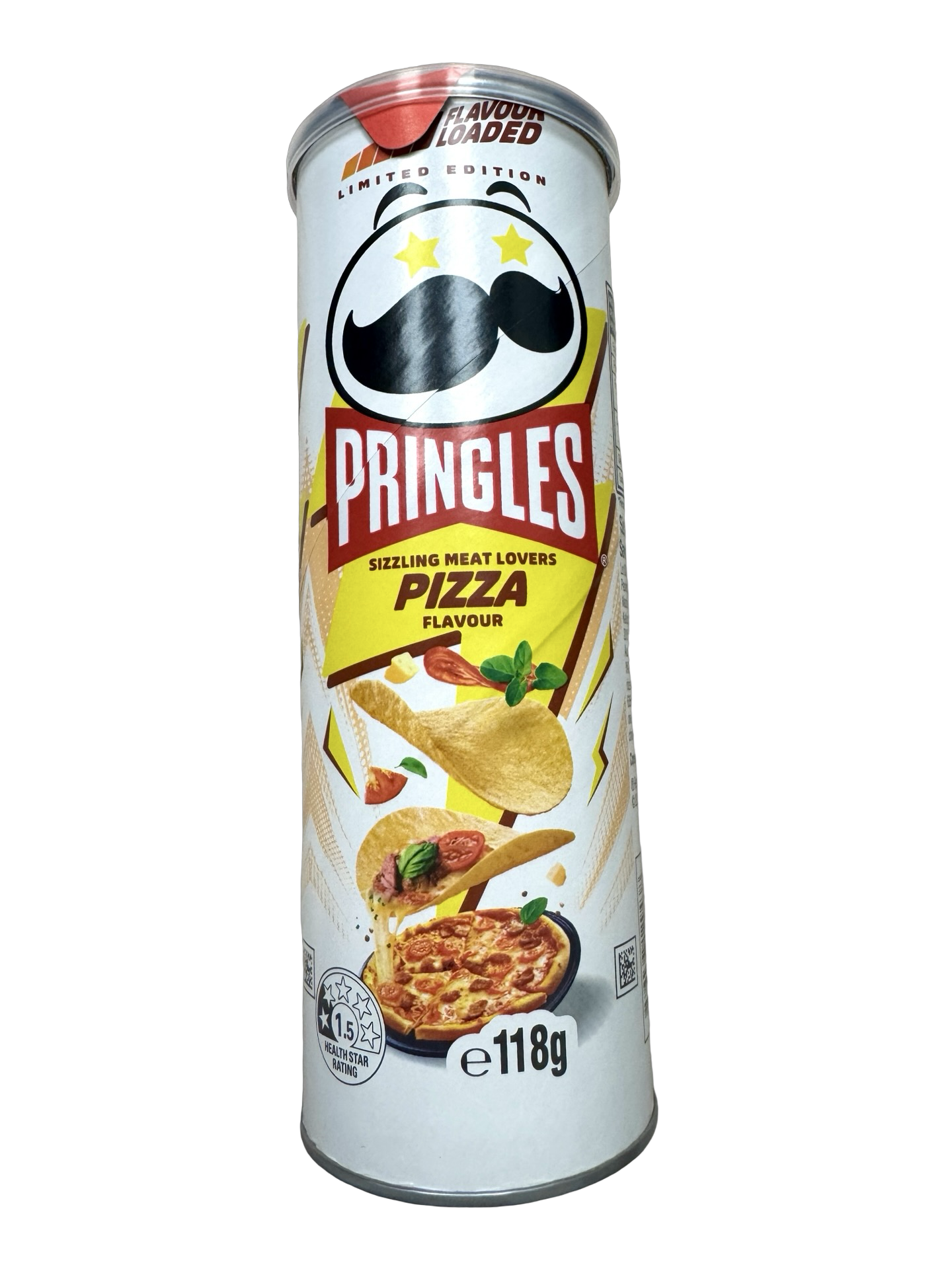 Pringles Sizzling Meat Lovers Pizza Flavor