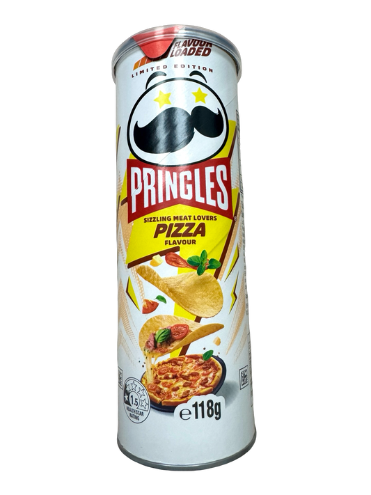 Pringles Sizzling Meat Lovers Pizza Flavor