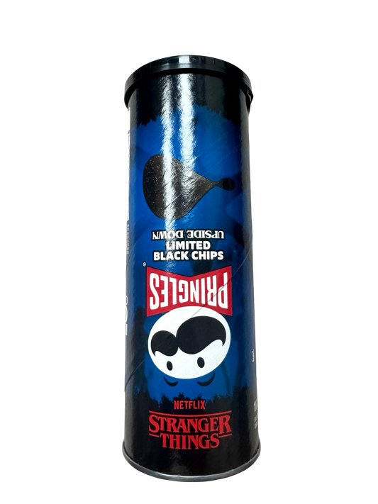 Pringles Upside Down Limited Edition STRANGER THINGS Black Chips