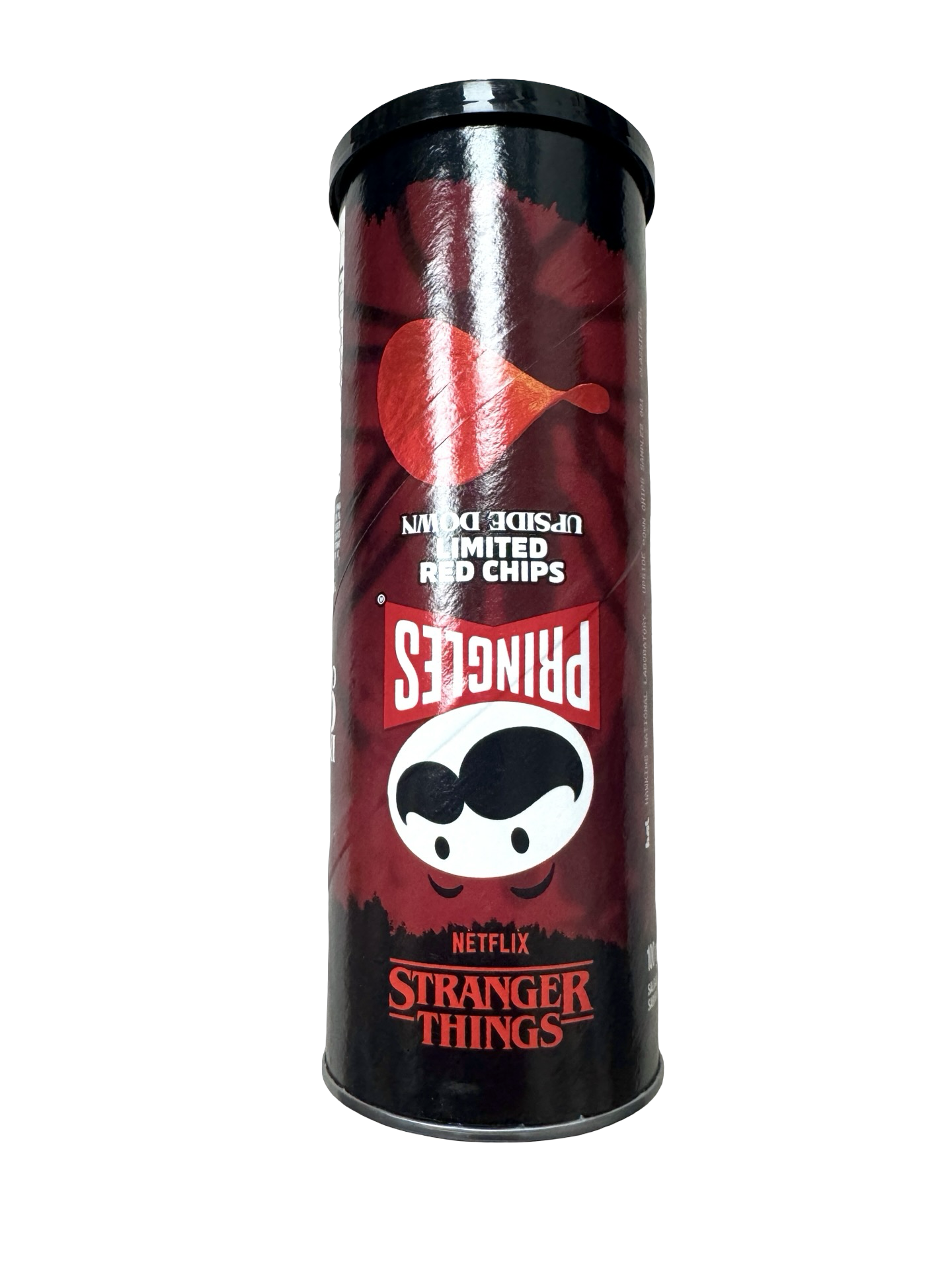 Pringles Upside Down Limited Edition STRANGER THINGS Red Chips
