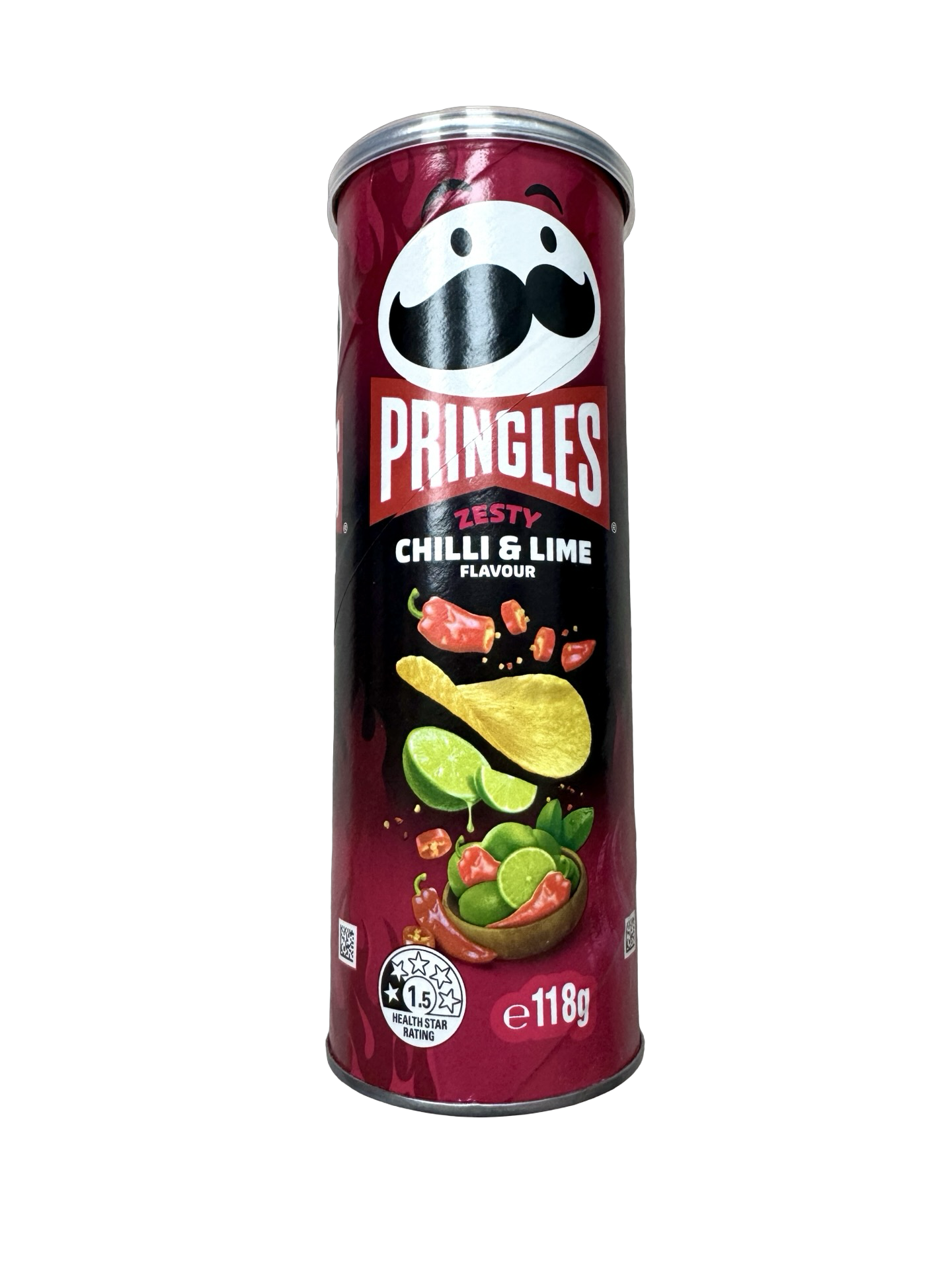 Pringles Zesty Chili and Lime