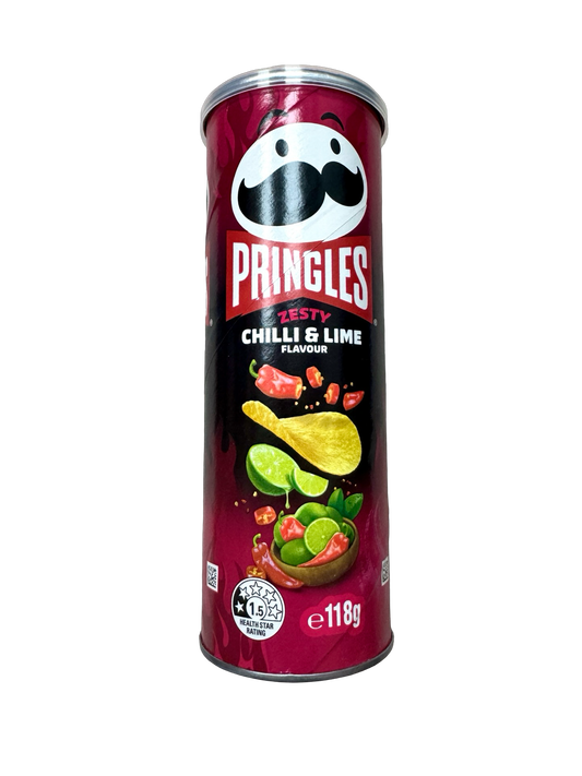 Pringles Zesty Chili and Lime