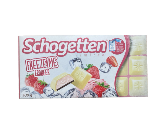 Schogetten Freeze Me Strawberry - Net Wt. 3.53 oz