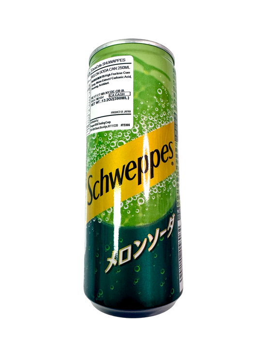 Schweppes Melon Soda - 8.45 fl oz