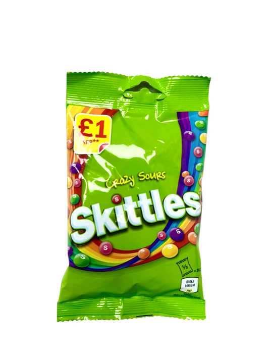 Skittles UK Crazy Sours