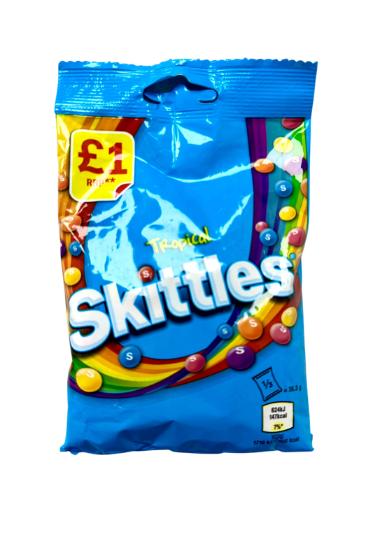 Skittles UK Tropical Flavour