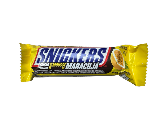 Snickers Sabor Limited Edition Mousse De Maracuja - Net Wt. 1.48 oz