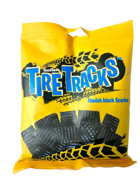 Tire Tracks Finnish Black Licorice