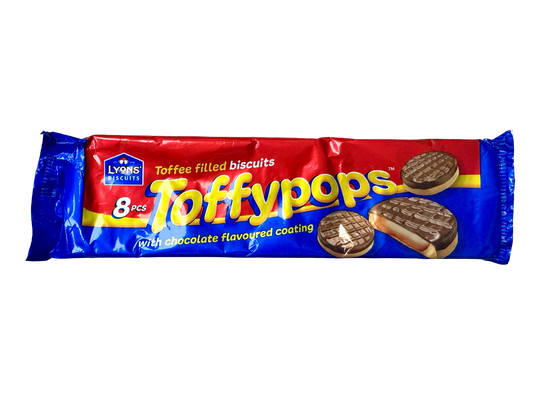 Lyons Toffypops Toffee Filled - Net Wt. 4.23 oz